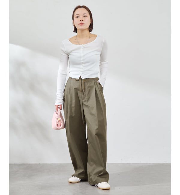 U by SPICK&SPAN「GANNI / ガニー Bou Mini Granined」|ショルダー・メッセンジャー|