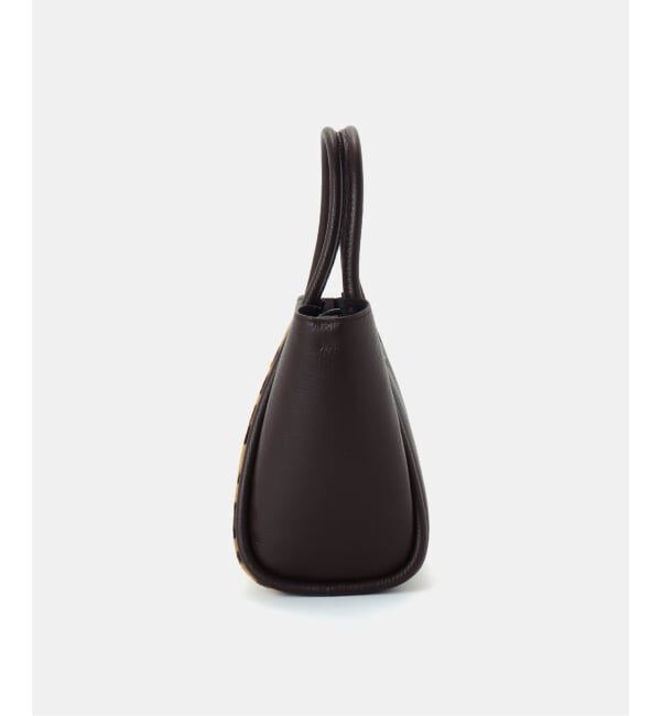  「M Rose/エンメローズ レザーコンビバッグ」|ショルダー・メッセンジャー|