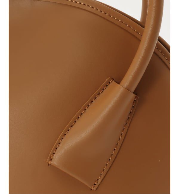  「M Rose/エンメローズ ラウンドレザートートバッグ」|トートバッグ|