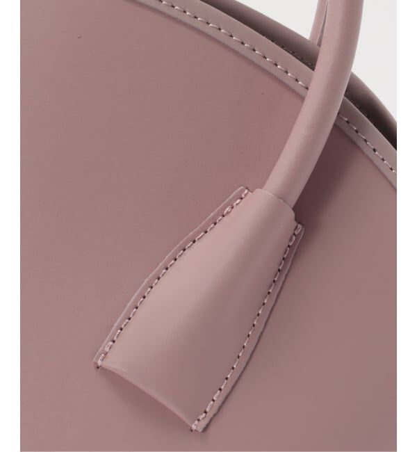  「M Rose/エンメローズ ラウンドレザートートバッグ」|トートバッグ|