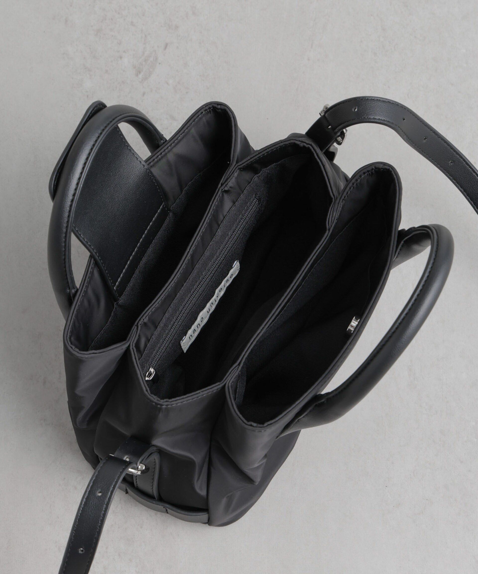 nano･universe「ナイロンコンビトートバッグ」|ショルダー・メッセンジャー|