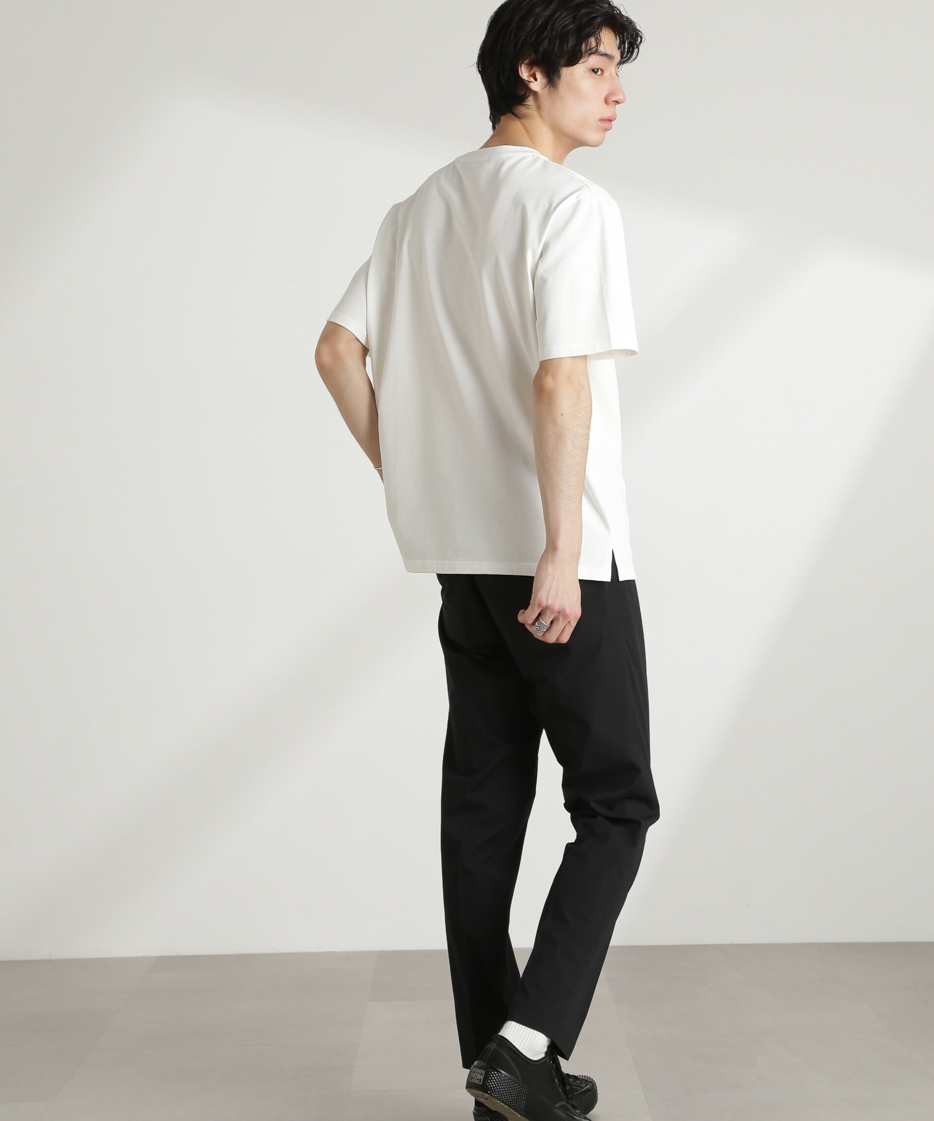 nano･universe「ナノベアTシャツ 半袖」|Tシャツ・カットソー|