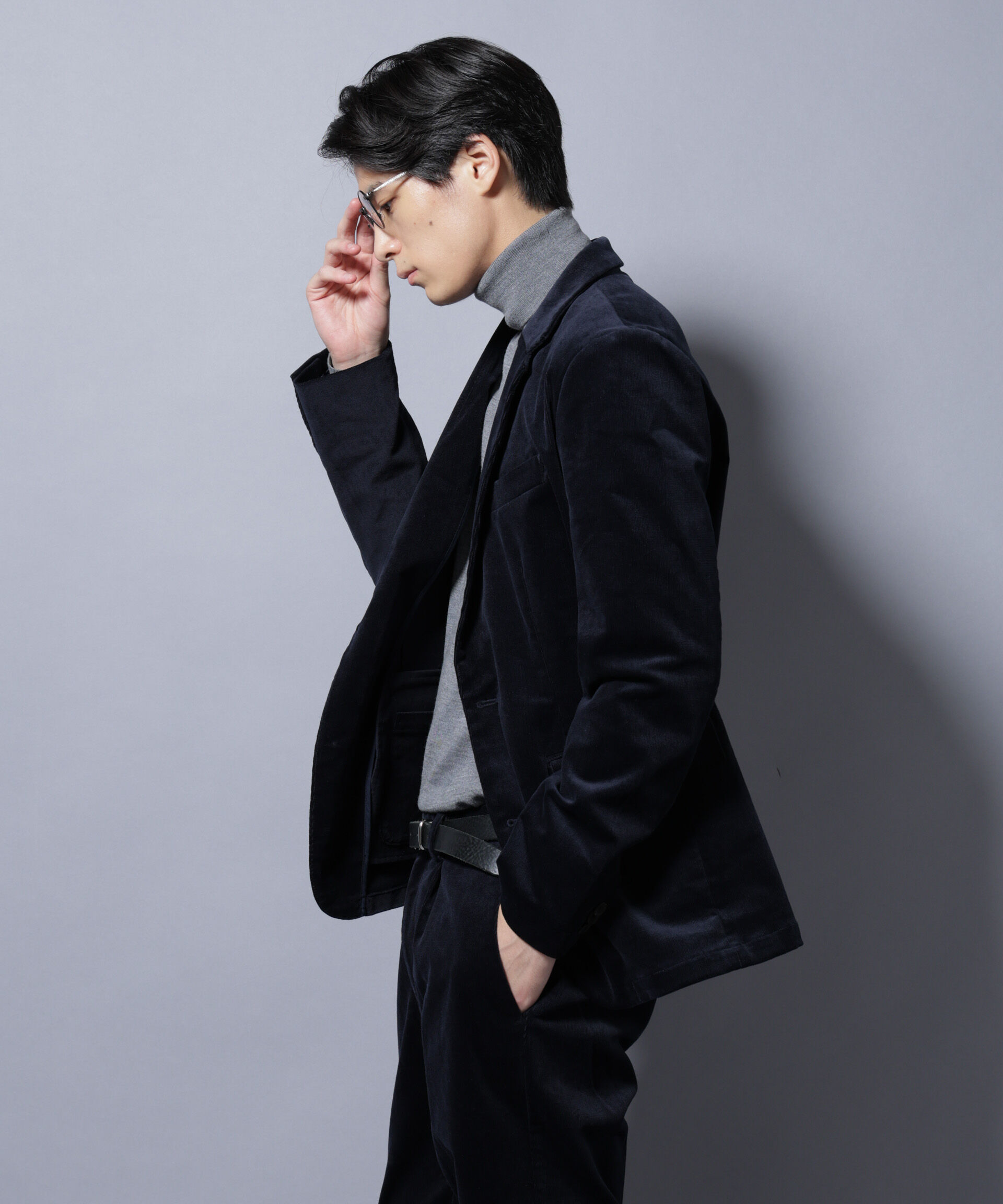 nano･universe「「Damerino」コットンコーデュロイストレッチセットアップ」|スーツ|