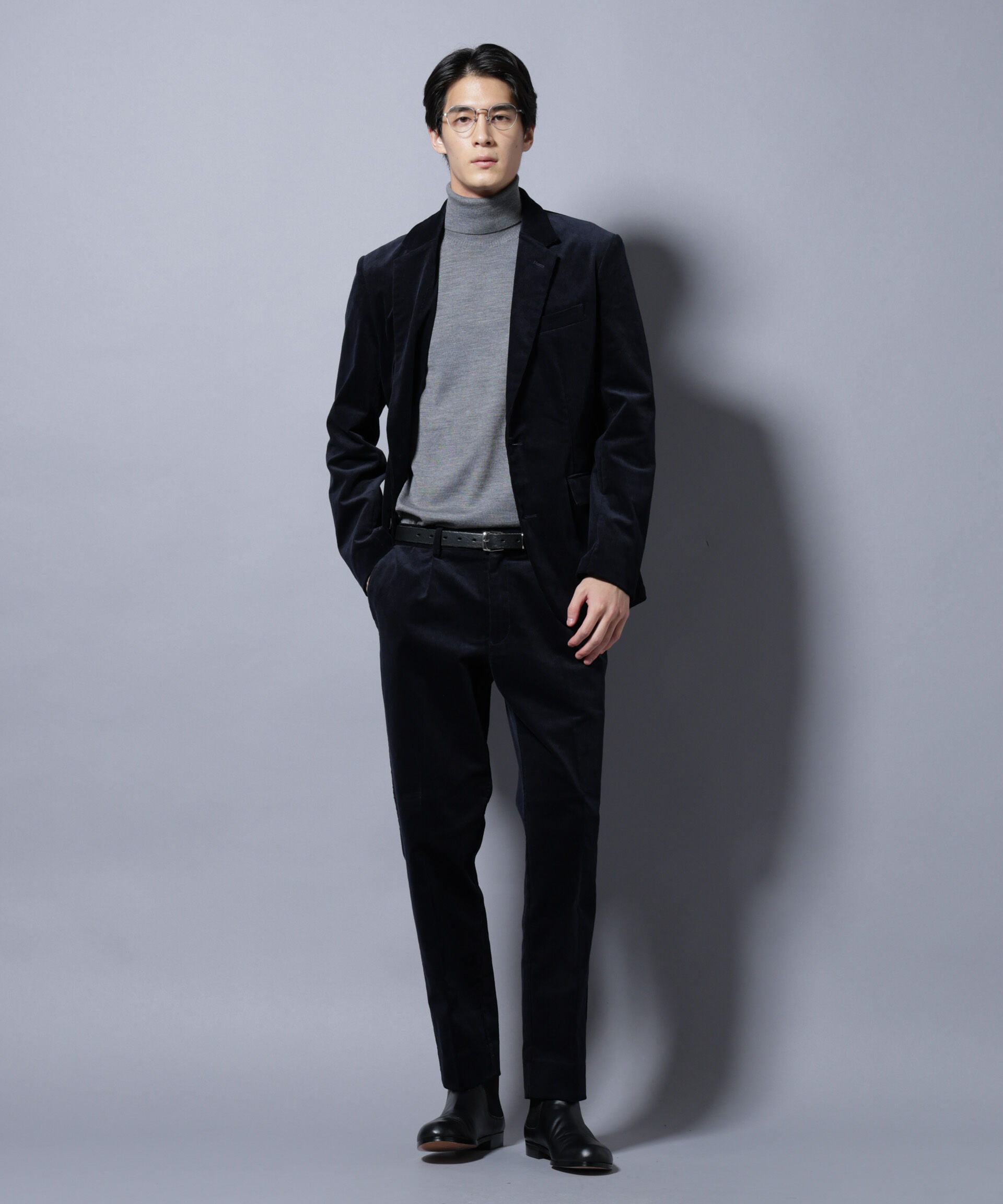 nano･universe「「Damerino」コットンコーデュロイストレッチセットアップ」|スーツ|