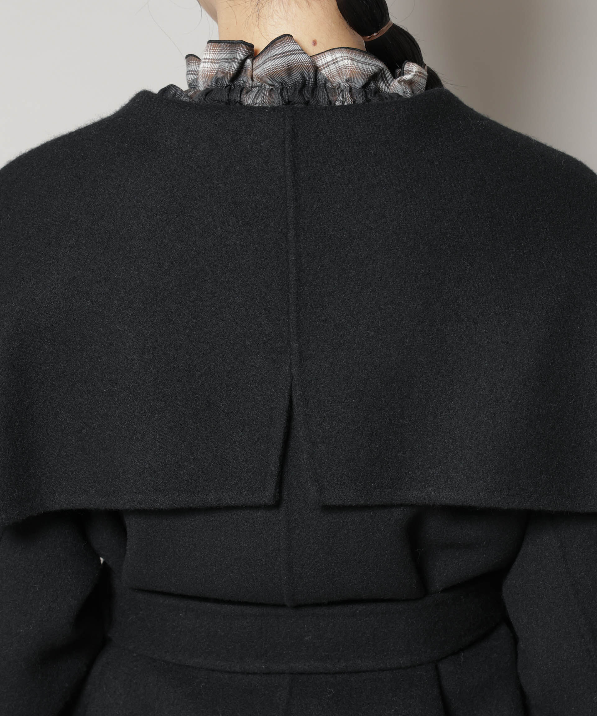 SUPER110blend リバーショールミディコート（nano・universe）｜ルミネ