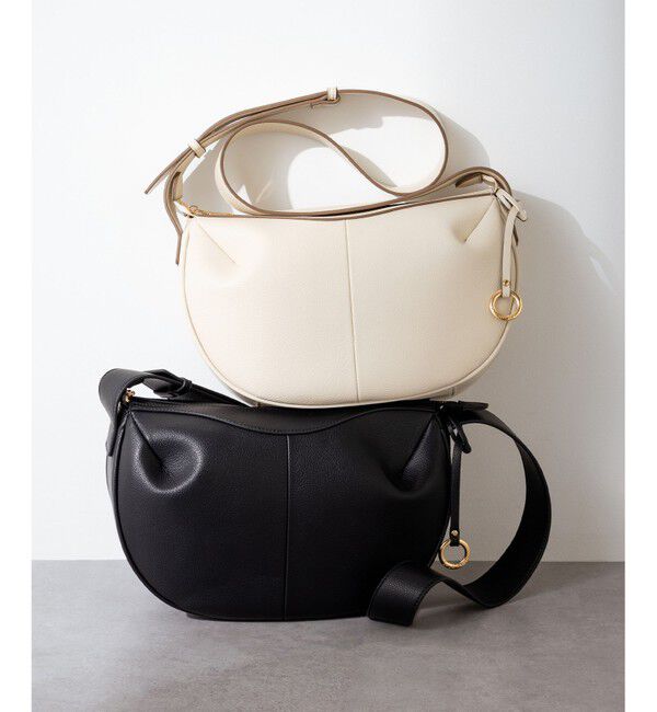 組曲「ハーフムーンショルダー バッグ」|ショルダー・メッセンジャー|ブラック系