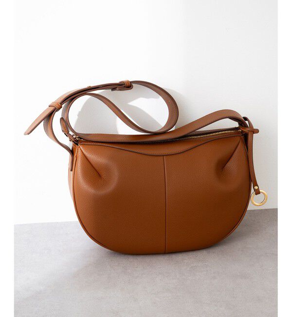 組曲「ハーフムーンショルダー バッグ」|ショルダー・メッセンジャー|ブラウン系