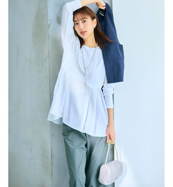 23区「フェイクファー ショルダーバッグ」|ショルダー・メッセンジャー|