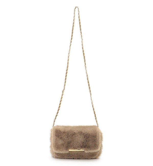 23区「フェイクファー ショルダーバッグ」|ショルダー・メッセンジャー|