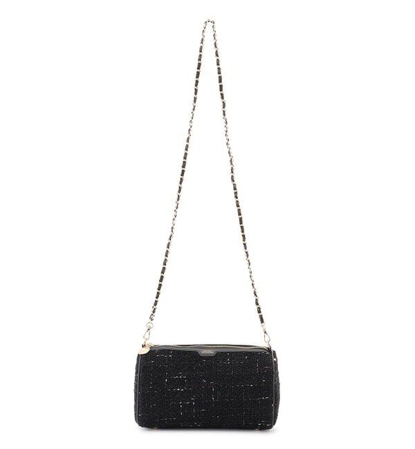 23区「GIOLICAツイード シリンダー ショルダーバッグ」|ショルダー・メッセンジャー|