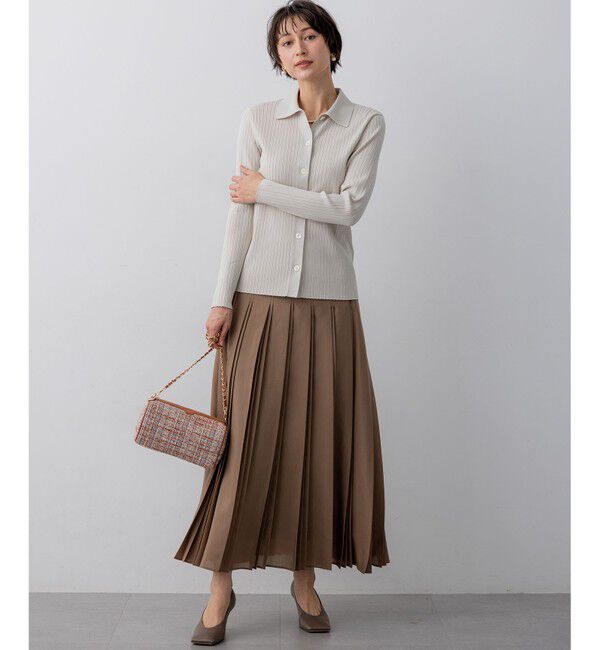 23区「GIOLICAツイード シリンダー ショルダーバッグ」|ショルダー・メッセンジャー|