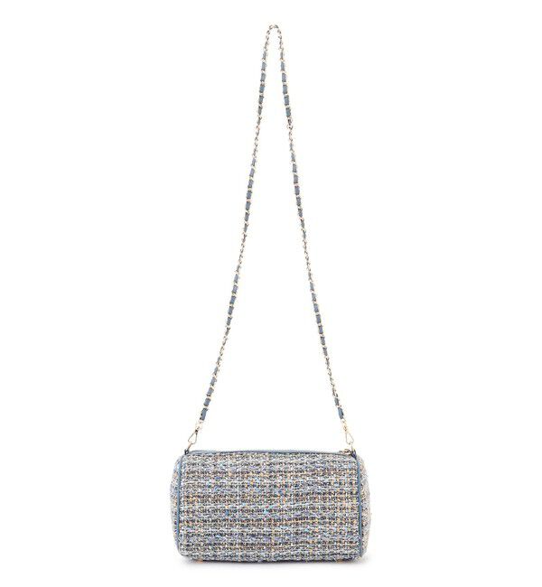 23区「GIOLICAツイード シリンダー ショルダーバッグ」|ショルダー・メッセンジャー|