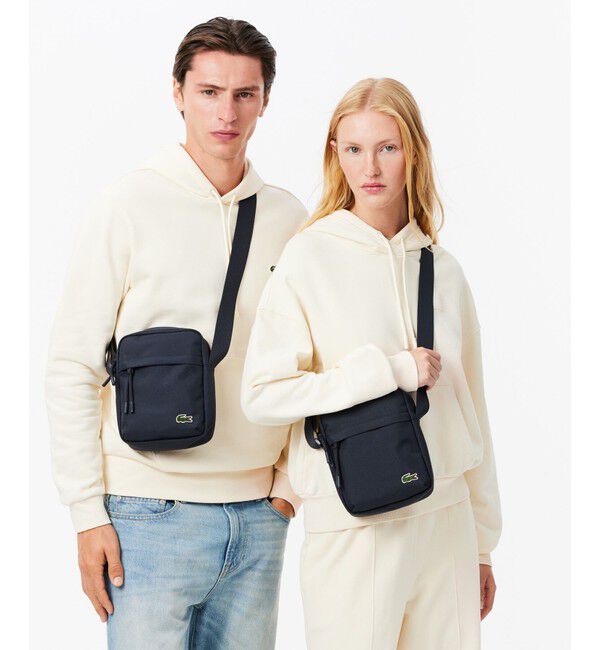 LACOSTE「ネオクロコ カメラバッグ / ショルダーバッグ」|ショルダー・メッセンジャー|ダークネイビー
