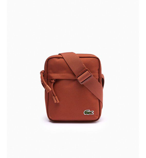 LACOSTE「ネオクロコ カメラバッグ / ショルダーバッグ」|ショルダー・メッセンジャー|ブラウン