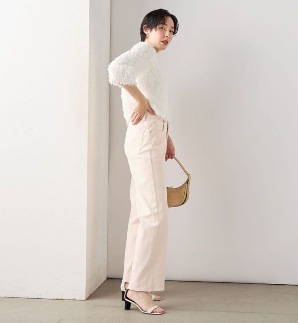 Rie Miller「【RM denim】センタープレスハイウエストデニム」|デニム|