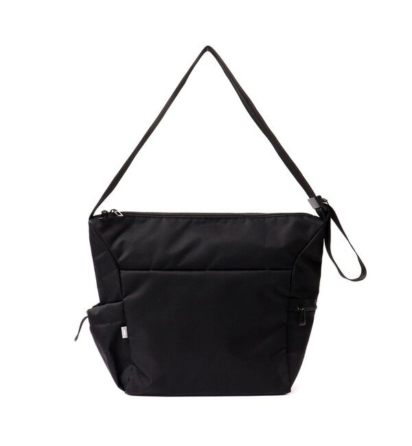 NOLLEY'S goodman「【NESK/ネスク】スクエアショルダーバッグ NS-004」|ショルダー・メッセンジャー|ブラック