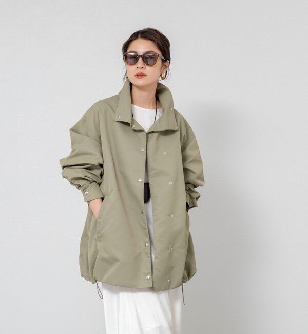 MAQWEL「【追加】【MAQWEL/マクウェル】ウォッシャブルスタンドネックコーチジャケット」|その他|