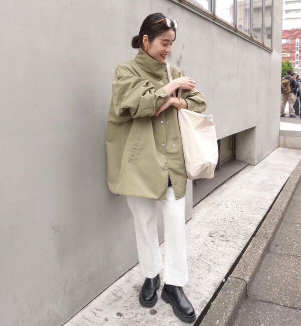 MAQWEL「【追加】【MAQWEL/マクウェル】ウォッシャブルスタンドネックコーチジャケット」|その他|