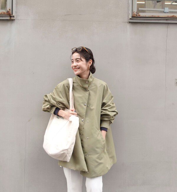 MAQWEL「【追加】【MAQWEL/マクウェル】ウォッシャブルスタンドネックコーチジャケット」|その他|