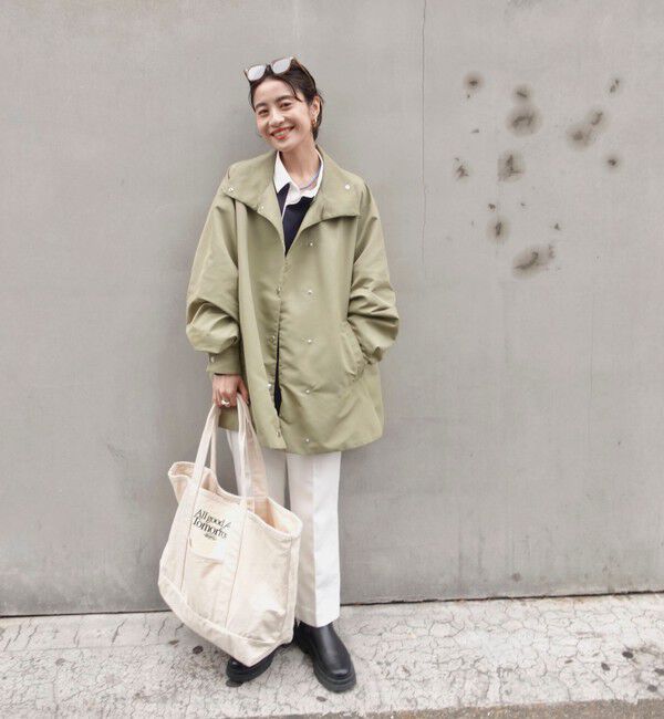 MAQWEL「【追加】【MAQWEL/マクウェル】ウォッシャブルスタンドネックコーチジャケット」|その他|