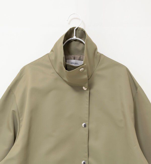 MAQWEL「【追加】【MAQWEL/マクウェル】ウォッシャブルスタンドネックコーチジャケット」|その他|
