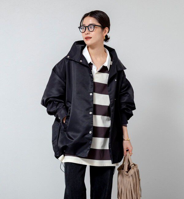 MAQWEL「【追加】【MAQWEL/マクウェル】ウォッシャブルスタンドネックコーチジャケット」|その他|