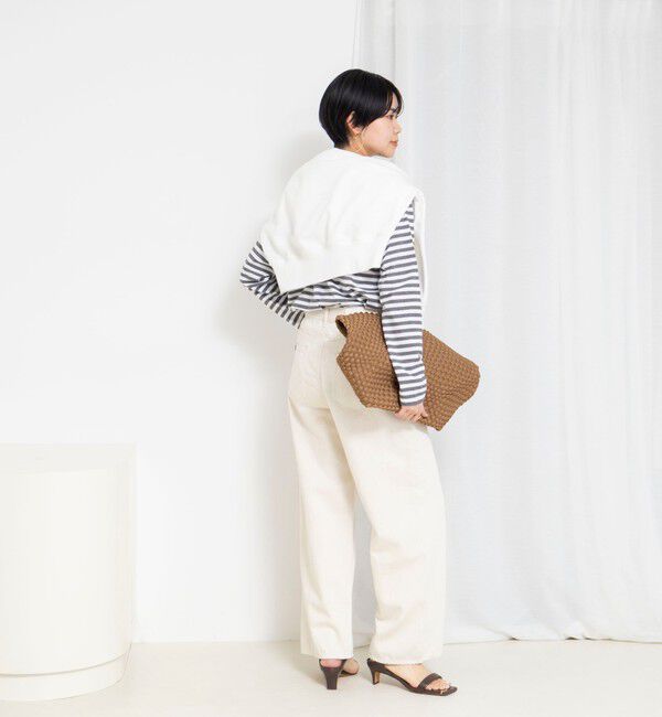 Rie Miller「ウォッシャブルロングスリーブTシャツGIZA COTTON」|Tシャツ・カットソー|