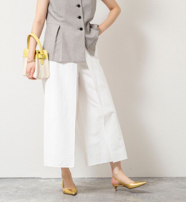 NOLLEY'S sophi「LINEN ROLLED PANTS」|その他|