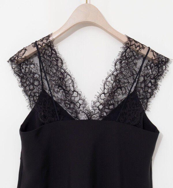 NOLLEY'S sophi「ウォッシャブルVIN-SATIN WITH LACE CAMI」|シャツ・ブラウス|