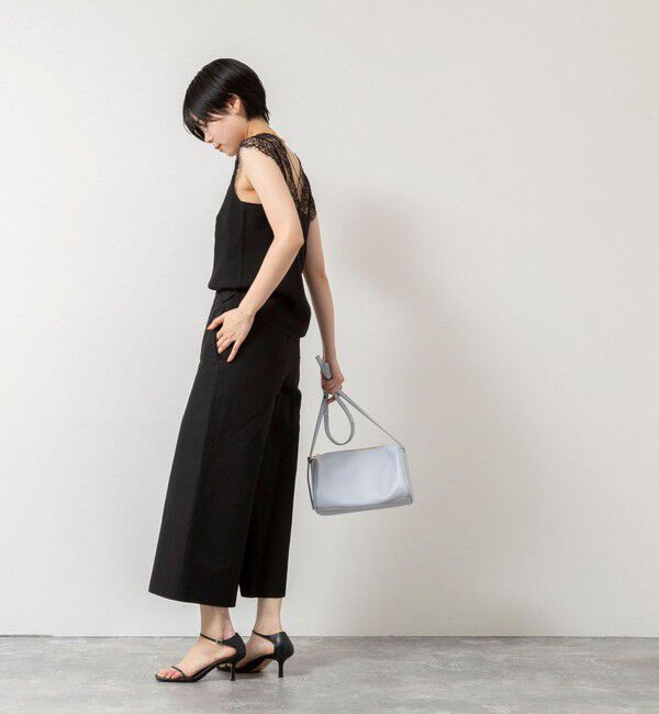 NOLLEY'S sophi「ウォッシャブルVIN-SATIN WITH LACE CAMI」|シャツ・ブラウス|