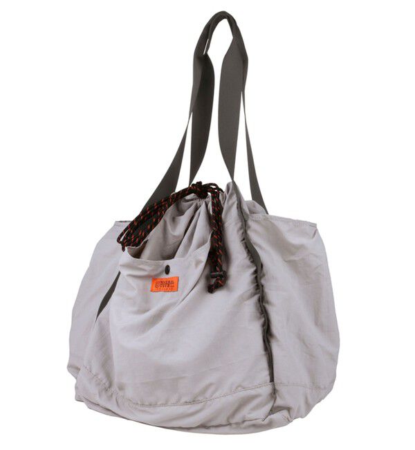 GLOSTER「【UNIVERSAL OVERALL/ユニバーサルオーバーオール】シンゲンブドウバッグ L」|ショルダー・メッセンジャー|グレイッシュベージュ