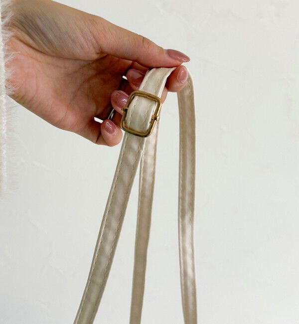 fredy emue「三つ編みハンドル巾着バッグ」|ショルダー・メッセンジャー|