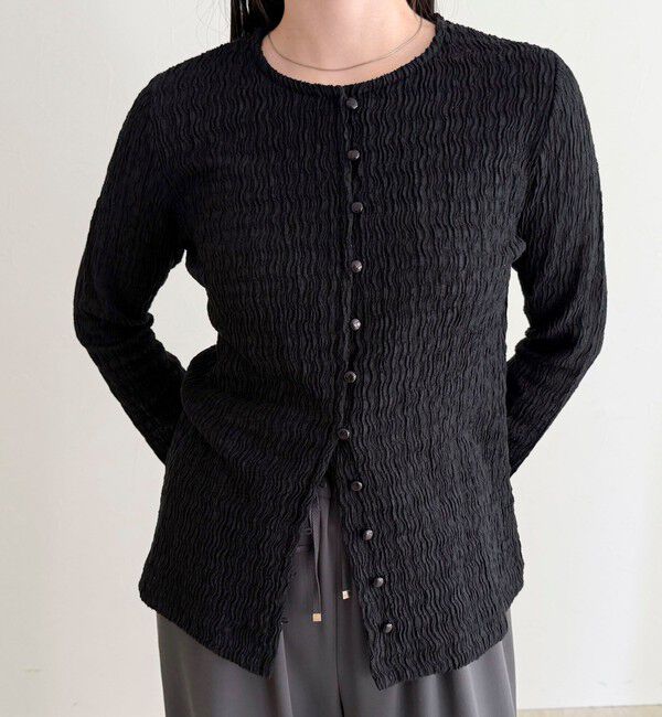 fredy emue「シャーリングカットブラウス」|Tシャツ・カットソー|