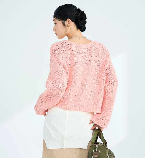 fredy emue「テープヤーンニットプルオーバー」|ニット・セーター|