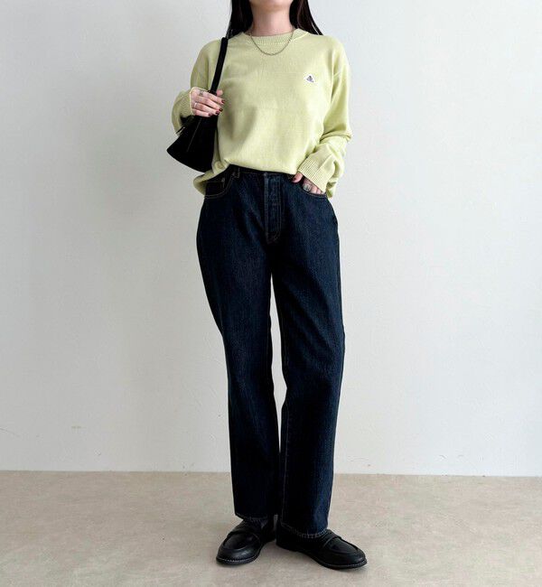 fredy emue「【GEVACO/ゲバコ】コットンラウンドネックプルオーバー」|ニット・セーター|