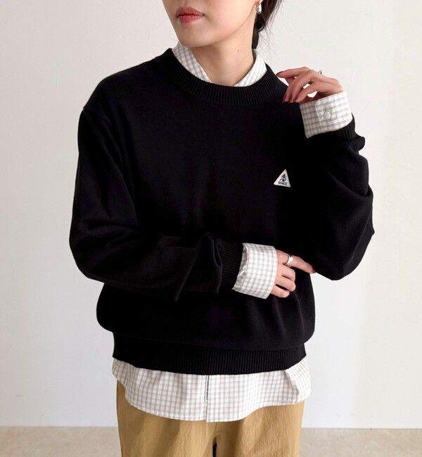 fredy emue「【GEVACO/ゲバコ】コットンラウンドネックプルオーバー」|ニット・セーター|