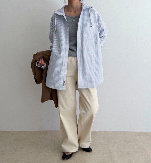 fredy emue「【GEVACO/ゲバコ】フーディシャツ」|シャツ・ブラウス|