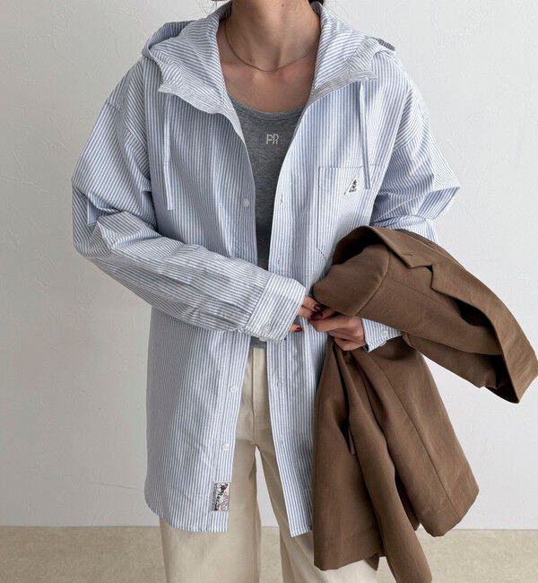 fredy emue「【GEVACO/ゲバコ】フーディシャツ」|シャツ・ブラウス|