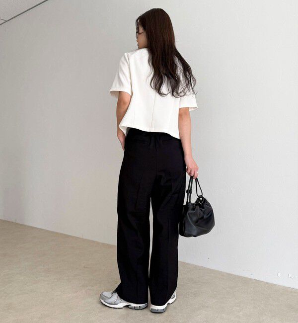 fredy emue「【@sora_522m企画】ノーカラーハーフスリーブジャケット」|ノーカラージャケット|