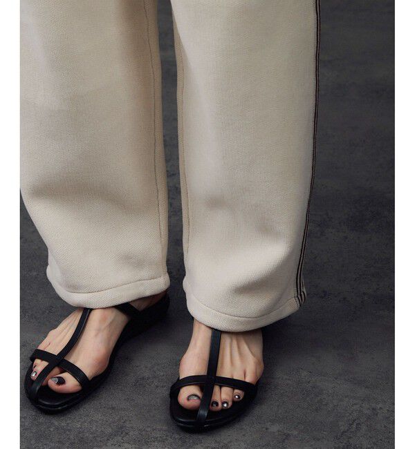 SALON adam et rope'「パンツ-CreamyCotton /クリーミーコットン-」|チノ|