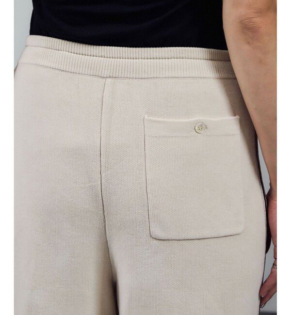 SALON adam et rope'「パンツ-CreamyCotton /クリーミーコットン-」|チノ|