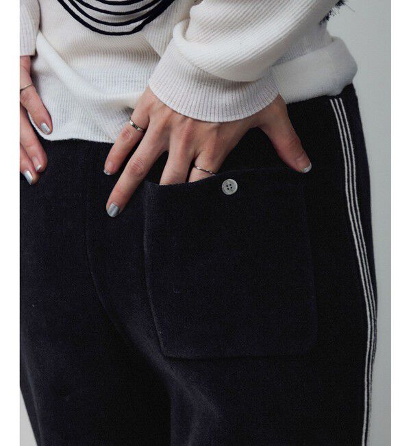 SALON adam et rope'「パンツ-CreamyCotton /クリーミーコットン-」|チノ|