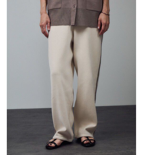 SALON adam et rope'「パンツ-CreamyCotton /クリーミーコットン-」|チノ|