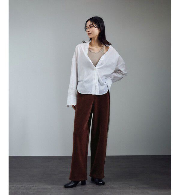 SALON adam et rope'「パンツ-CreamyCotton /クリーミーコットン-」|チノ|