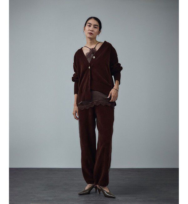 SALON adam et rope'「パンツ-CreamyCotton /クリーミーコットン-」|チノ|