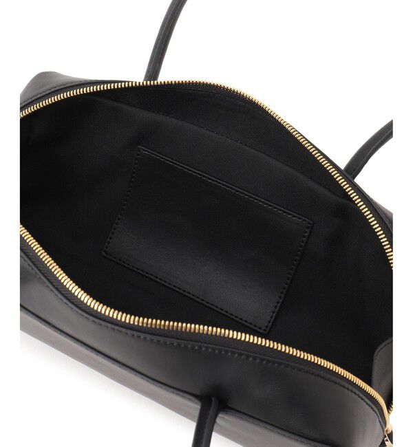 SALON adam et rope'「ミニポーチ付きスプリットレザーワイドバッグ / 追加」|ショルダー・メッセンジャー|