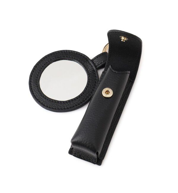 SALON adam et rope'「【WEB限定】【WS（ドゥーブル）】チャーム付きナチュラルレザー2WAYキューブバッグ」|ショルダー・メッセンジャー|