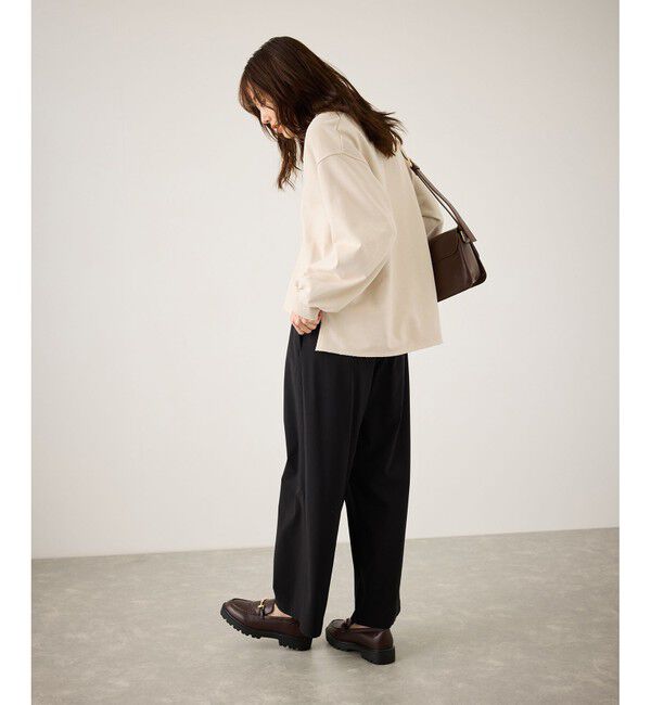 Rope&rsquo;Picnic「スキッパー裏毛プルオーバー」|スウェット・ジャージ|