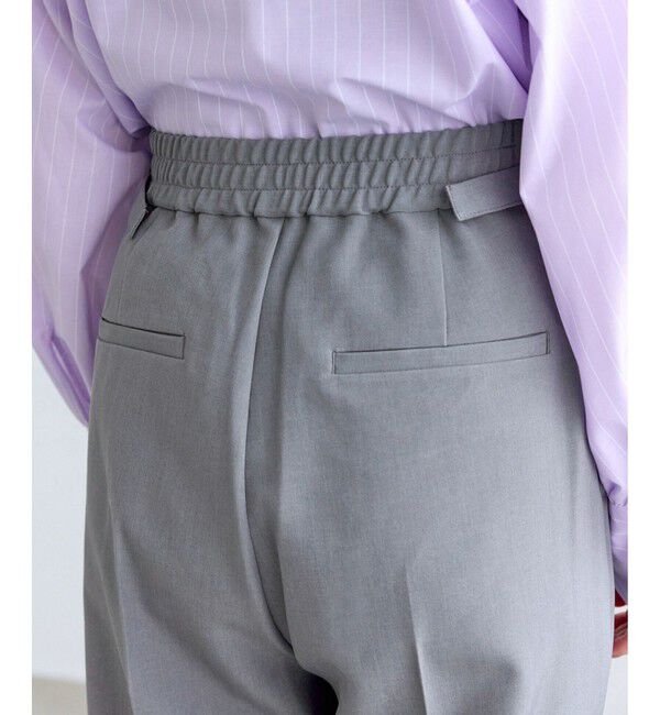 Rope&rsquo;Picnic「【低身長・小柄さんサイズ】クリアツイルワイドパンツ/入卒式・セレモニー・セットアップ対応」|チノ|