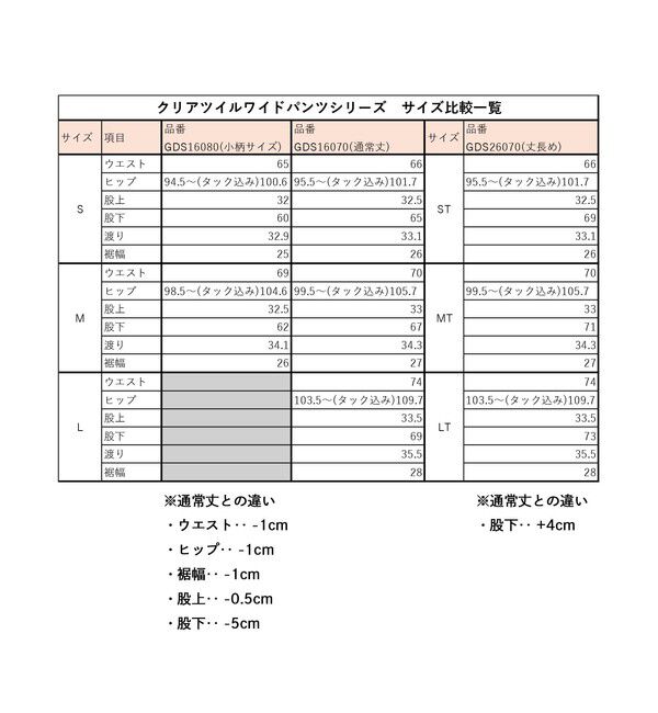 Rope&rsquo;Picnic「【低身長・小柄さんサイズ】クリアツイルワイドパンツ/入卒式・セレモニー・セットアップ対応」|チノ|